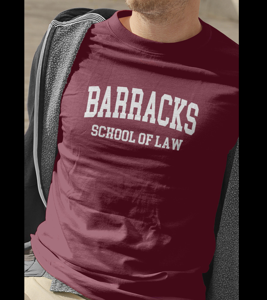 Barracks School Of Law T Glaxton KayakWolf T-Shirt