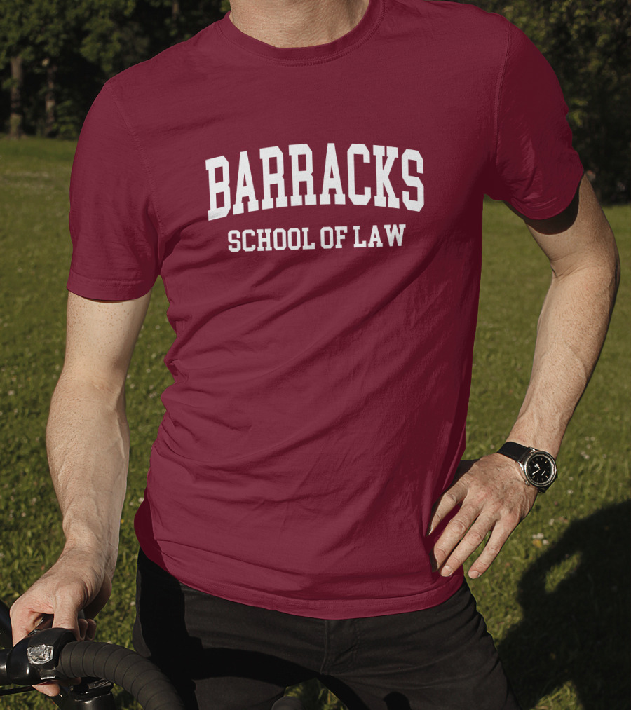 Barracks School Of Law T Glaxton KayakWolf T-Shirt