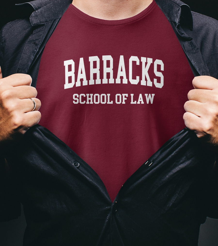Barracks School Of Law T Glaxton KayakWolf T-Shirt