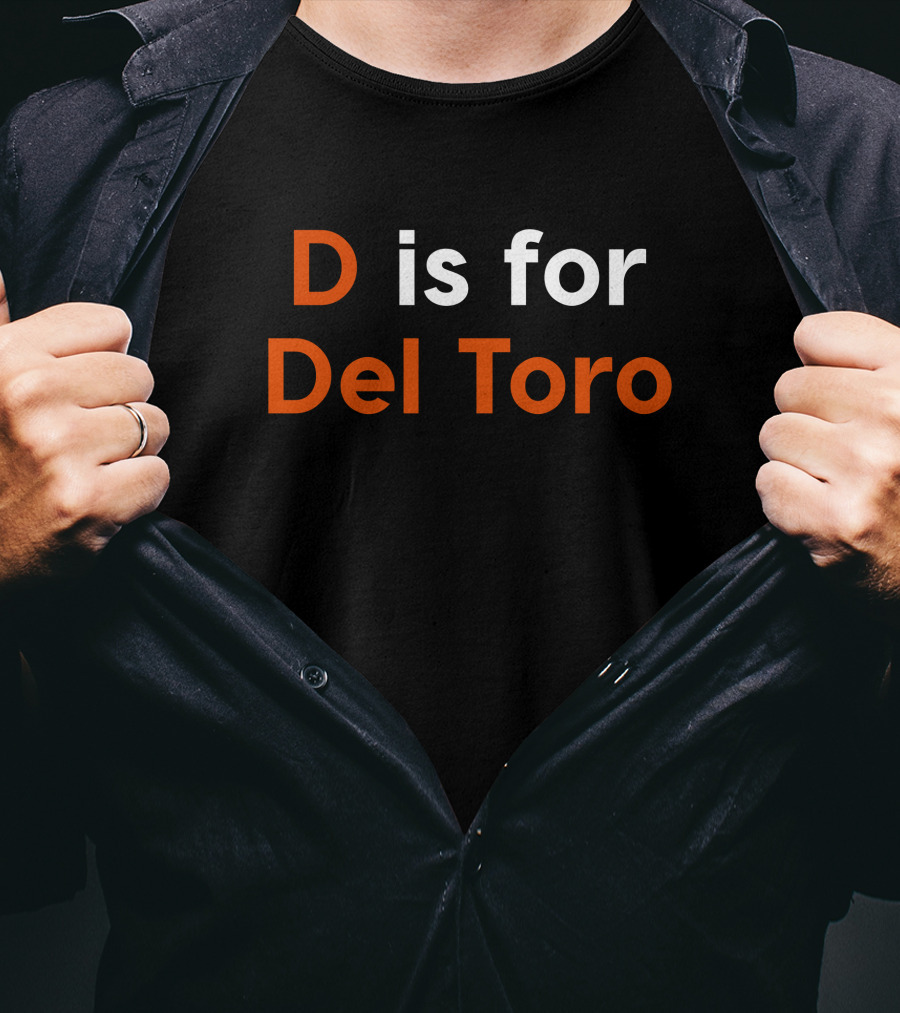 Game D Is For Del Toro Cinephile Super Yaki T-Shirt