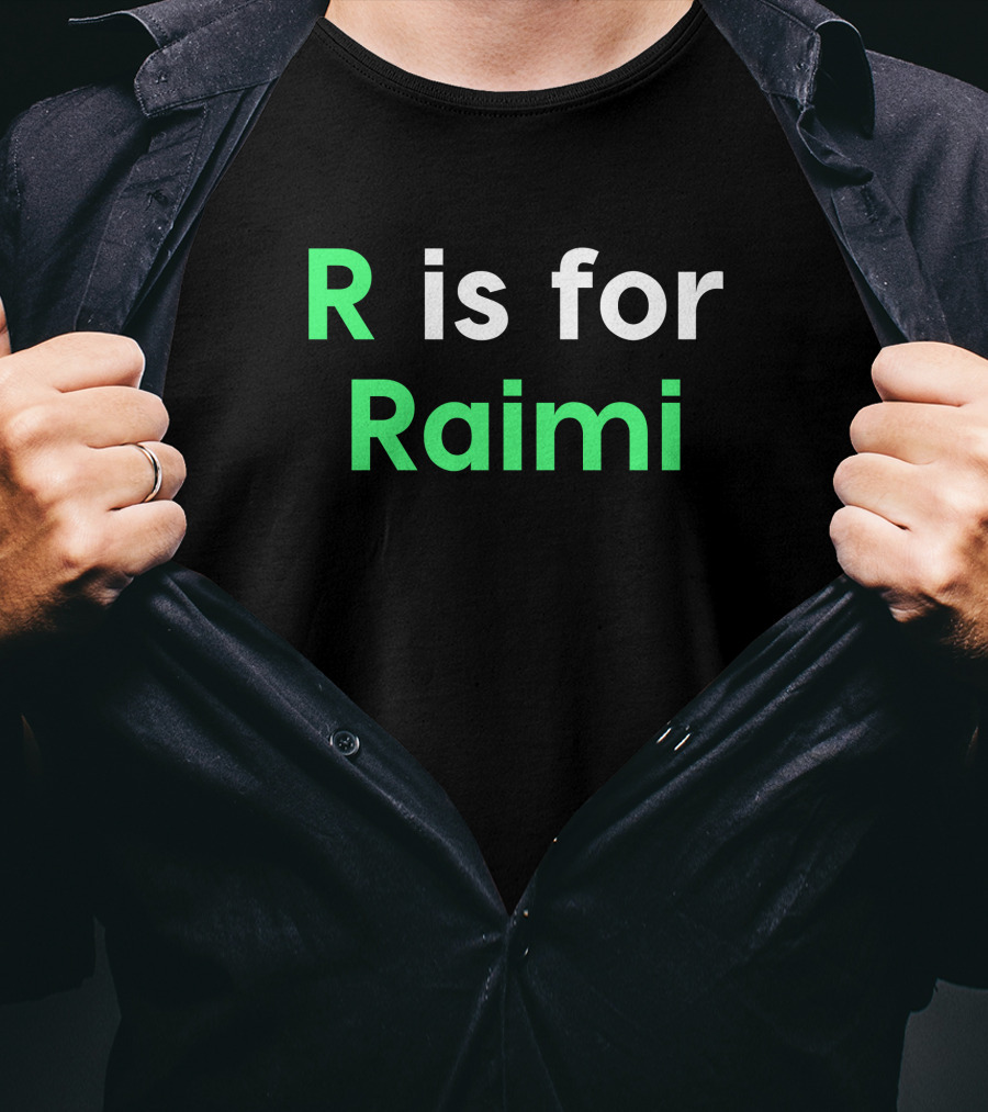 R Is For Raimi Cinephile Game Super Yaki T-Shirt