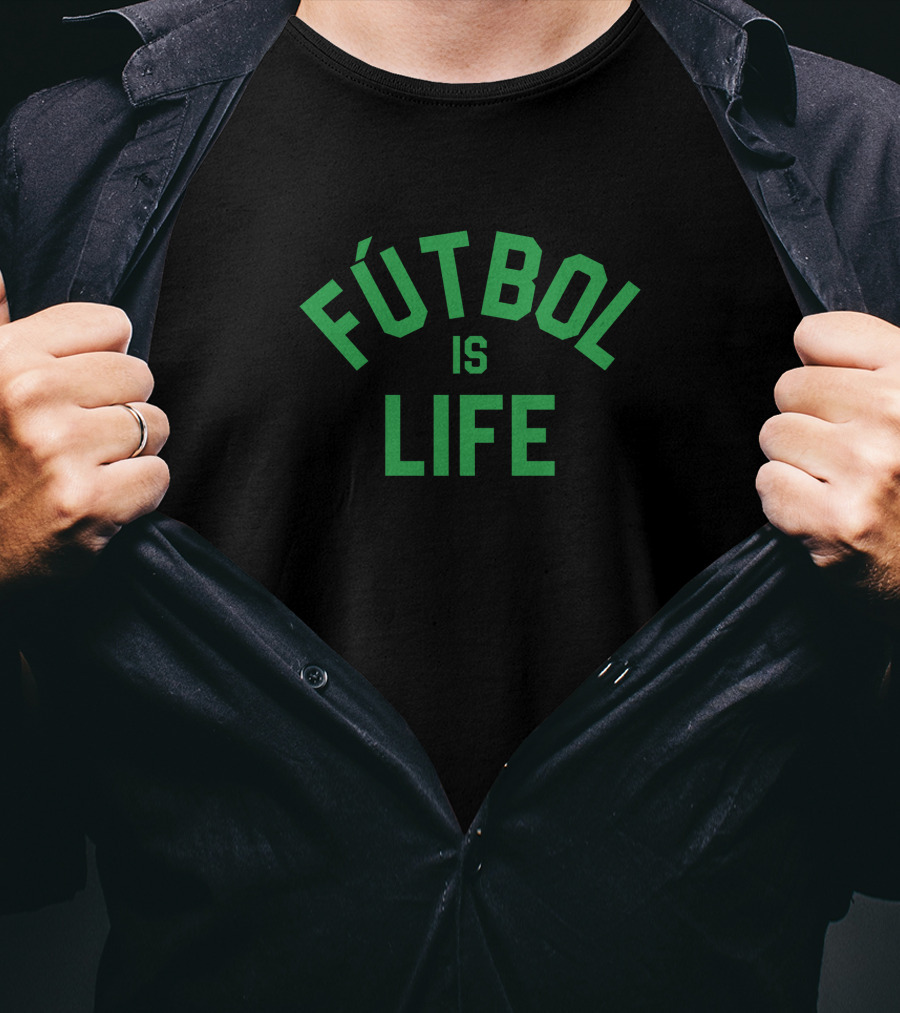 Standing Room Only Shop Fútbol Is Life Dani Rojas Football Soccer Fan T-Shirt