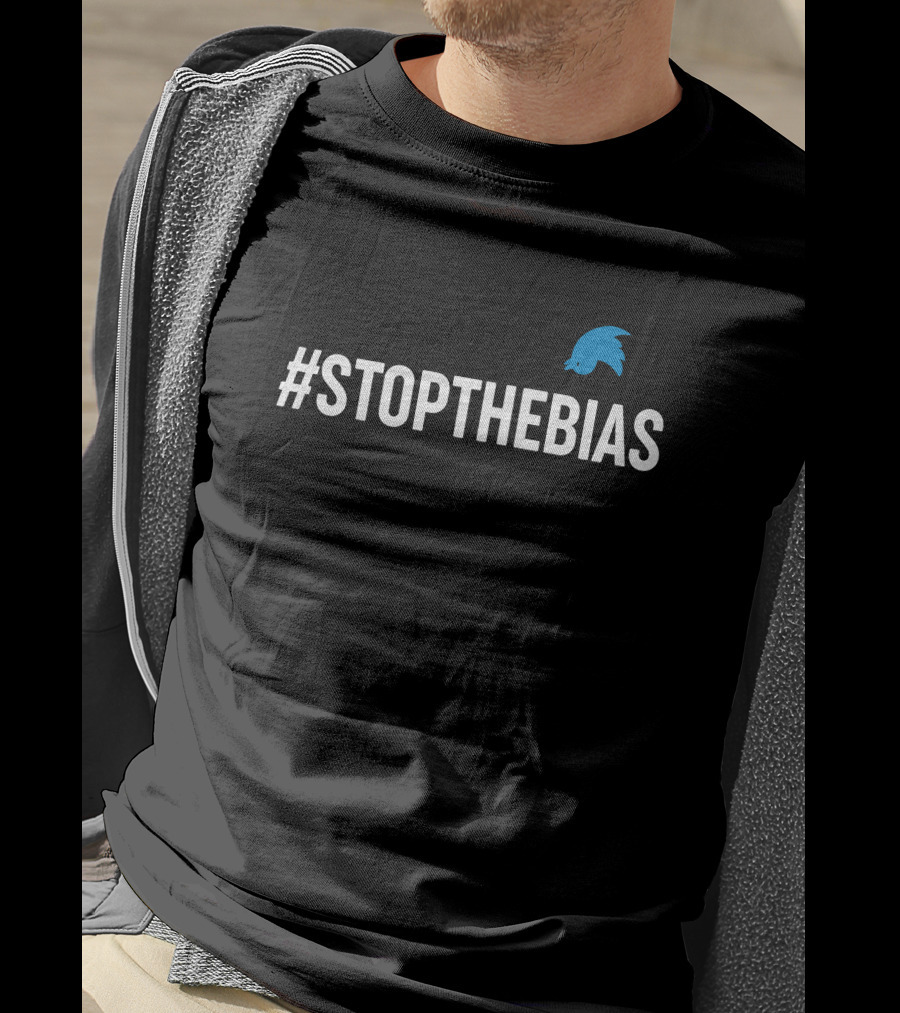 Laura Loomer Get Your #StopTheBias Blue Bird T-Shirt