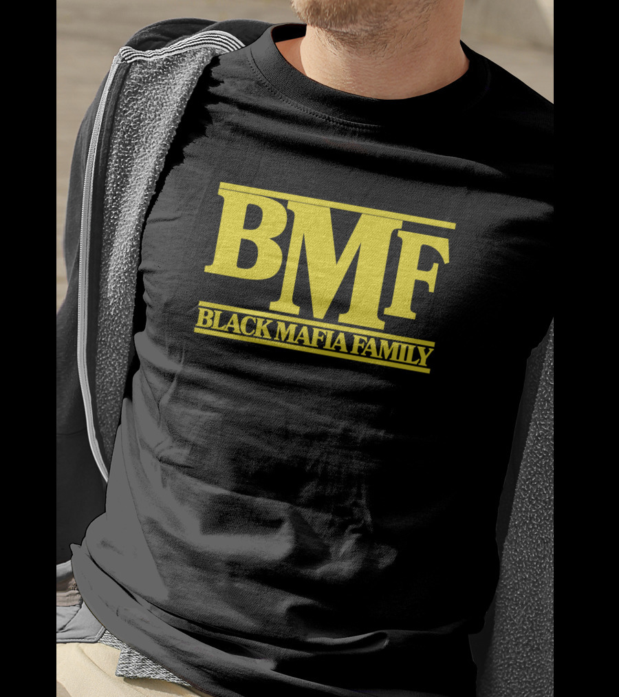 BMF Black Mafia Family 50cent Logo Merchandise T-Shirt