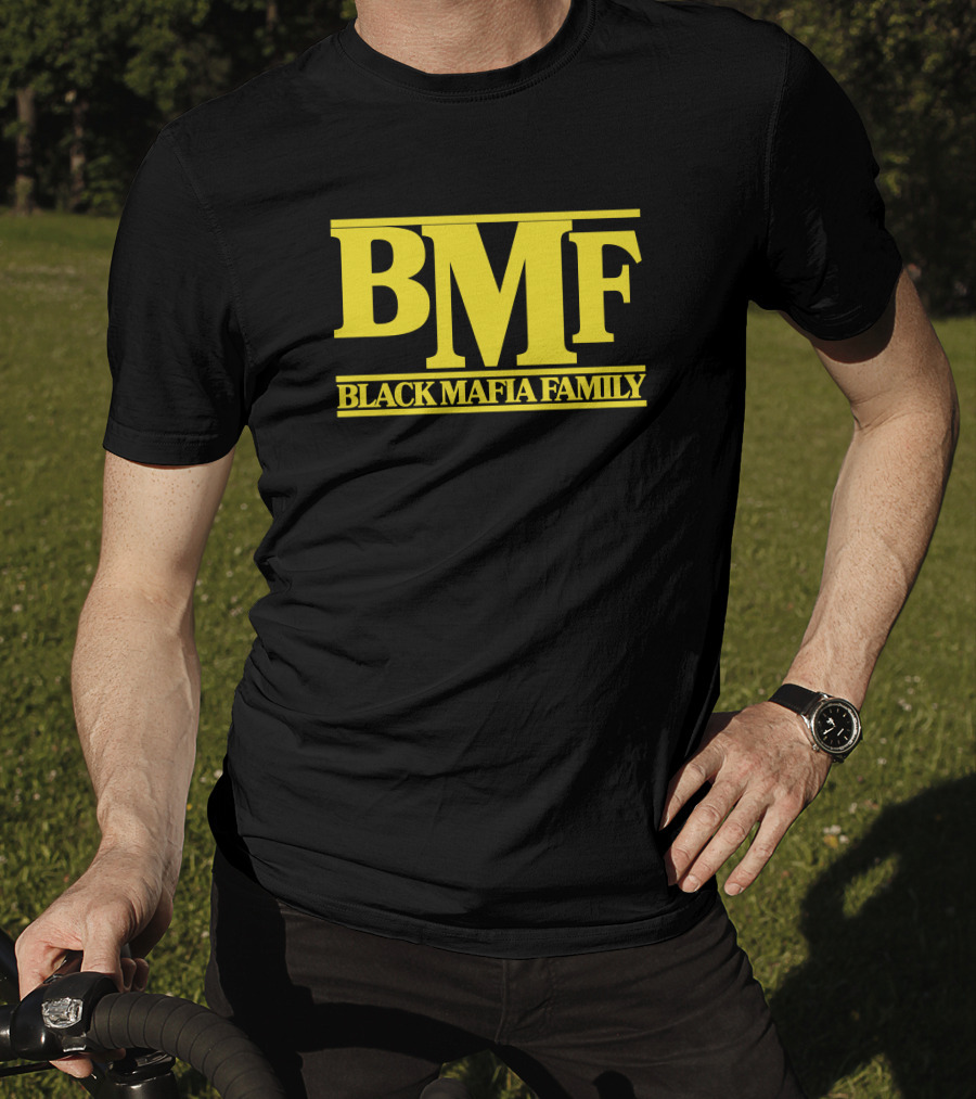 BMF Black Mafia Family 50cent Logo Merchandise T-Shirt