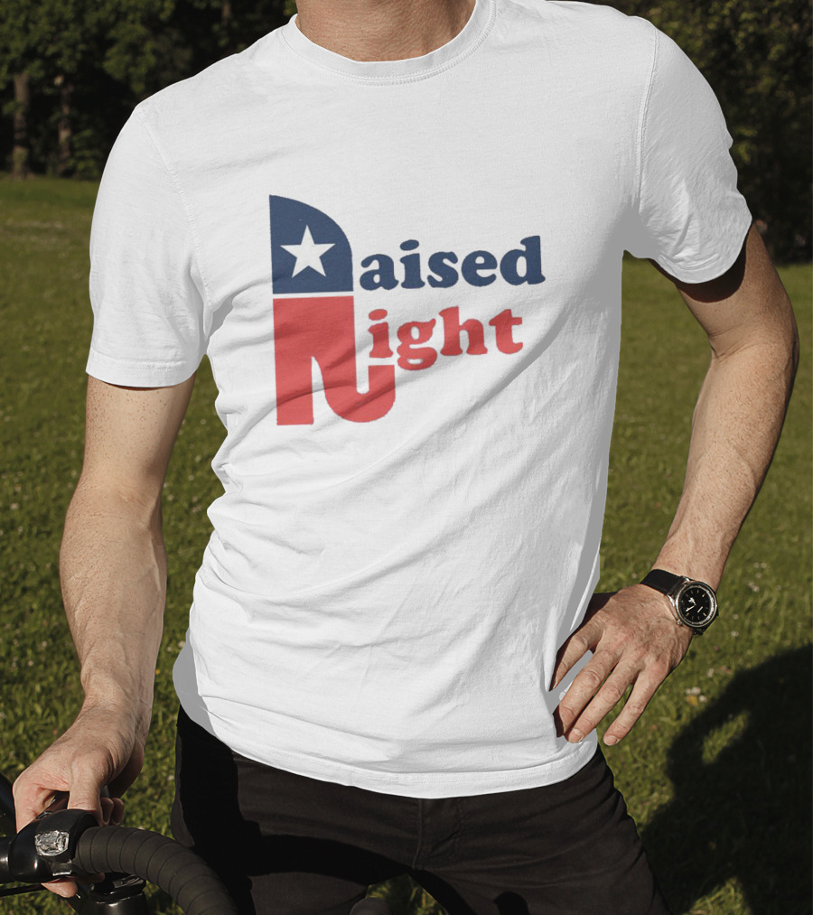 Raised Right Republican Elephant T-Shirt