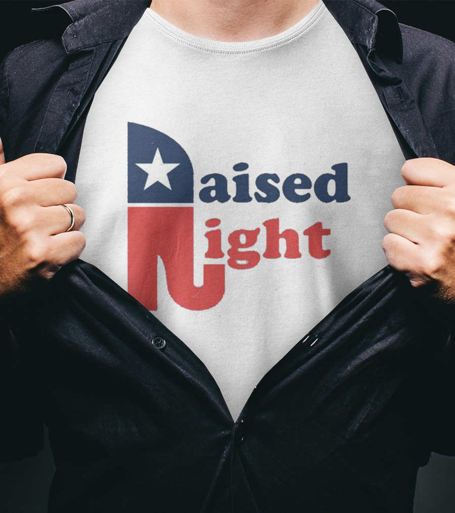Raised Right Republican Elephant T-Shirt