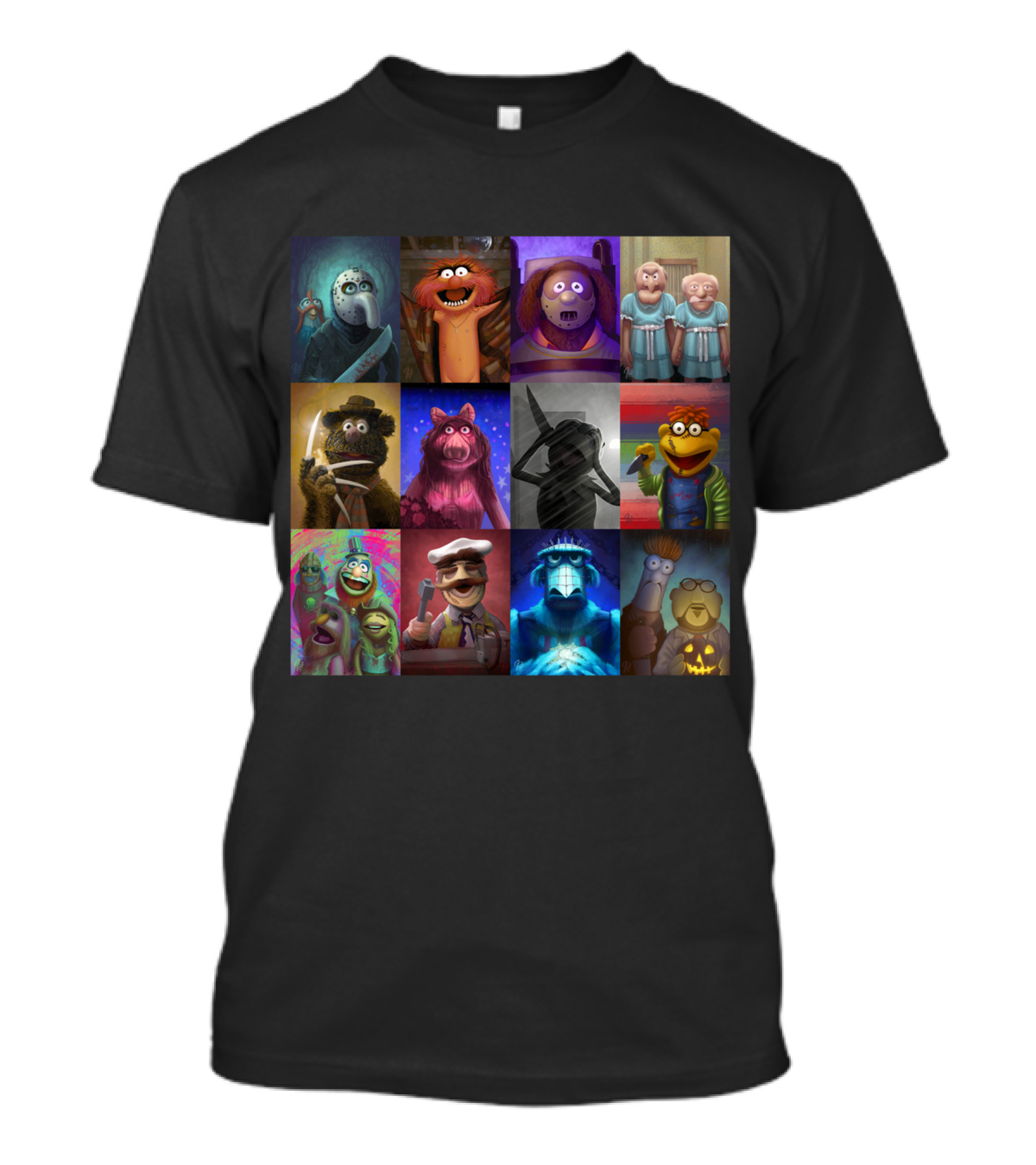 Muppet Maniacs Horror Movie Parody Series 1 T-Shirt