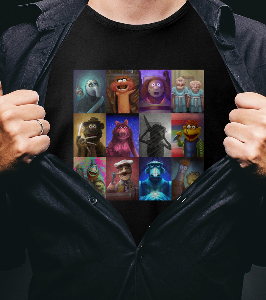 Muppet Maniacs Horror Movie Parody Series 1 T-Shirt