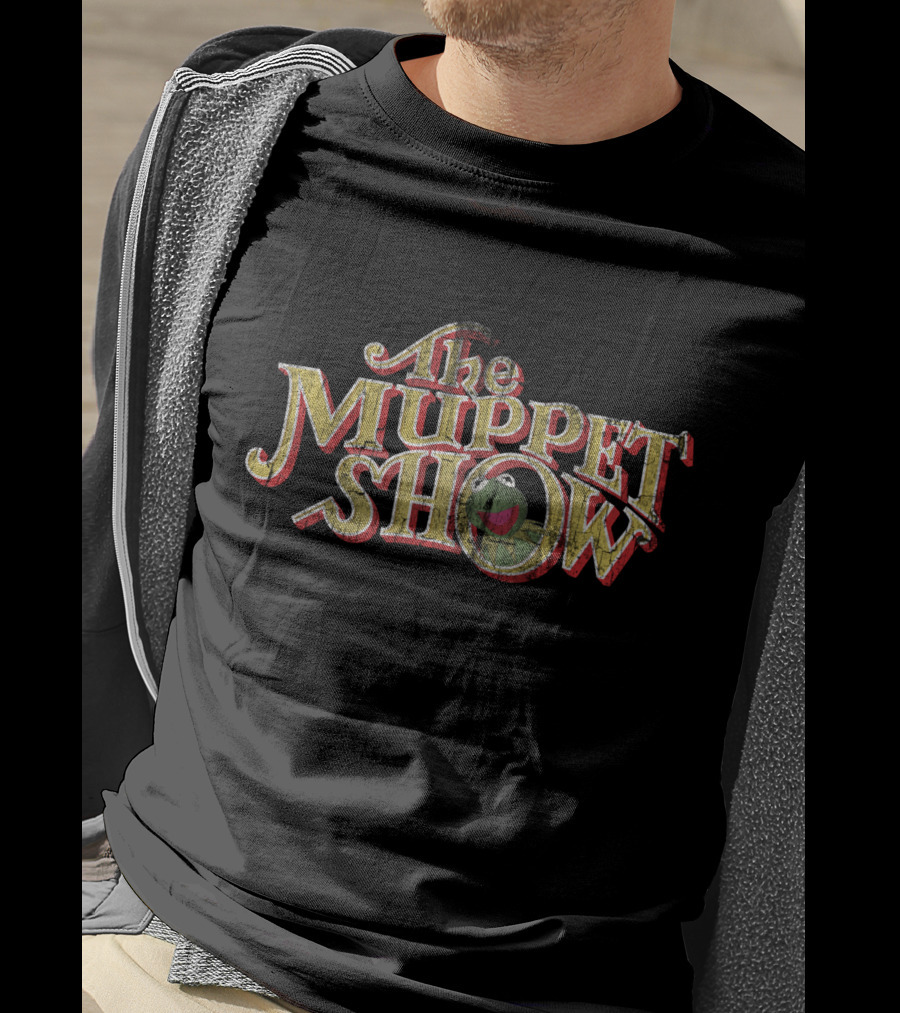 The Muppet Show Vintage Logo Kermit T-Shirt