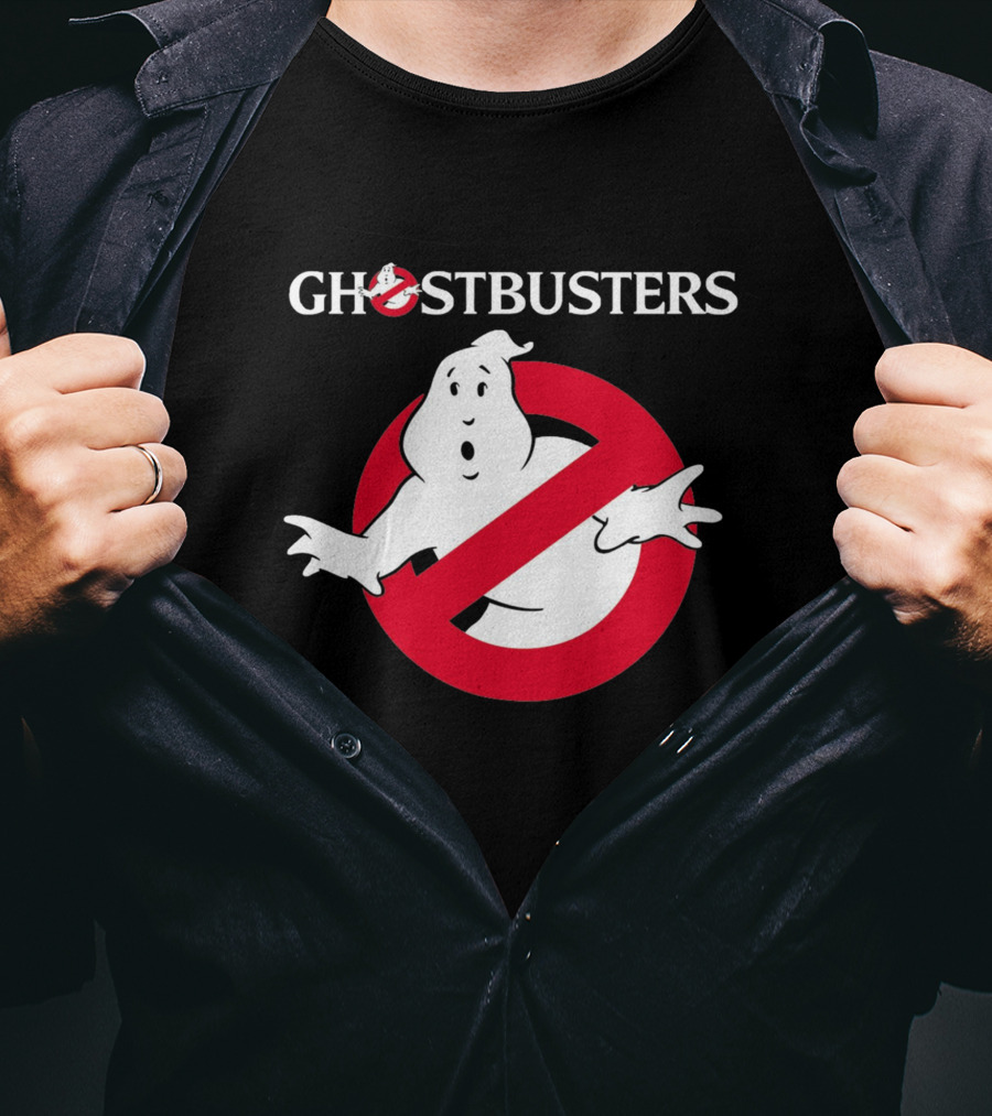 Ghostbusters No Ghost Logo Iconic T-Shirt