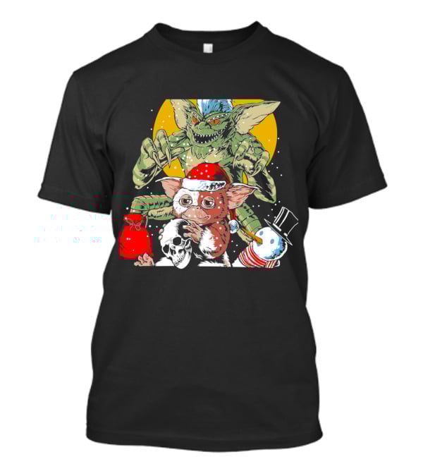 Gizmo And Gremlin Christmas Mischief Adventures T-Shirt