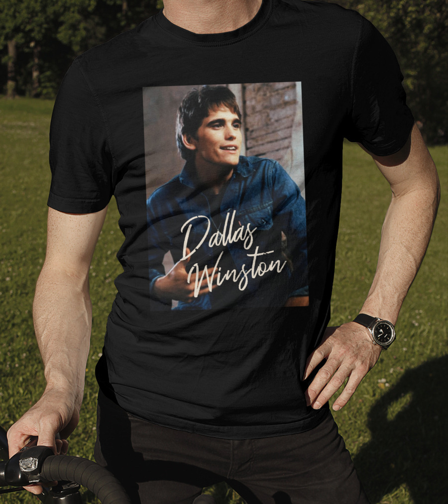 Dallas Winston The Outsiders 80s Movie Retro Denim T-Shirt