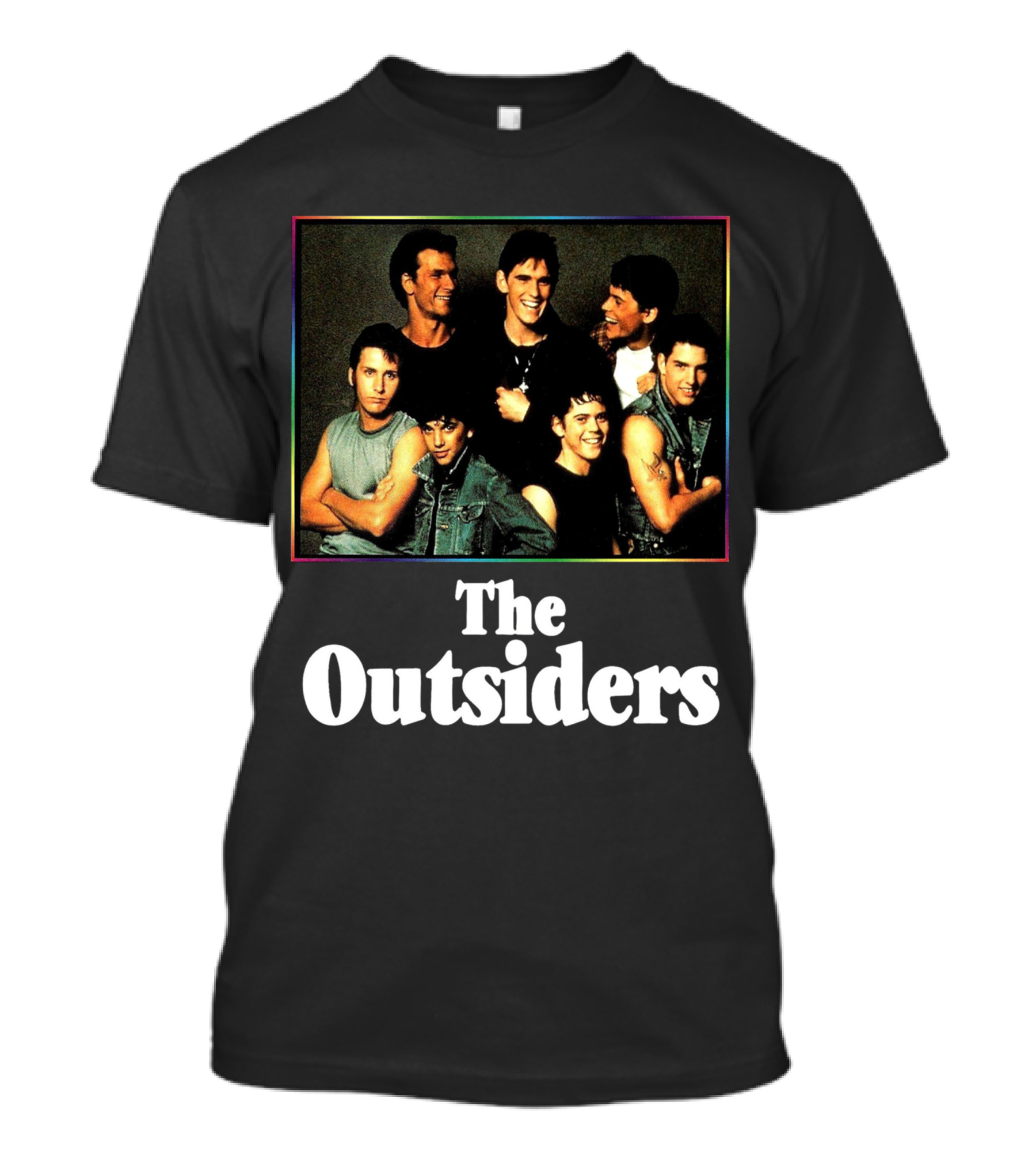 The Outsiders Movie Cast Ensemble Photograph T-Shirt