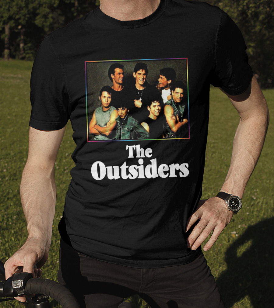 The Outsiders Movie Cast Ensemble Photograph T-Shirt