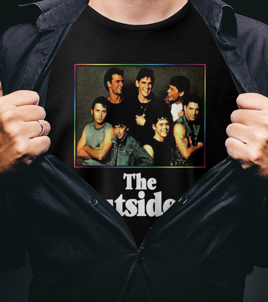 The Outsiders Movie Cast Ensemble Photograph T-Shirt