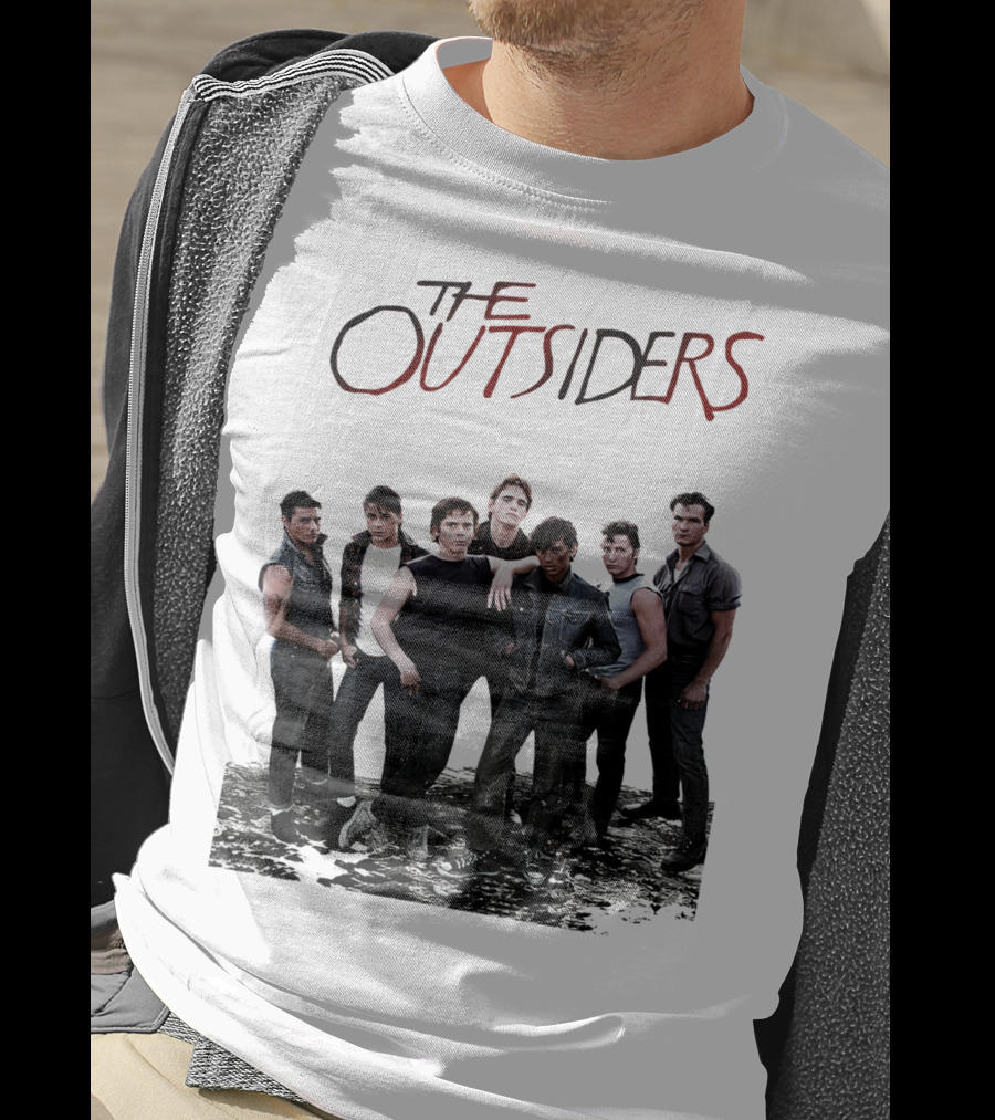 The Outsiders 1983 Movie Cast Photo Classic T-Shirt