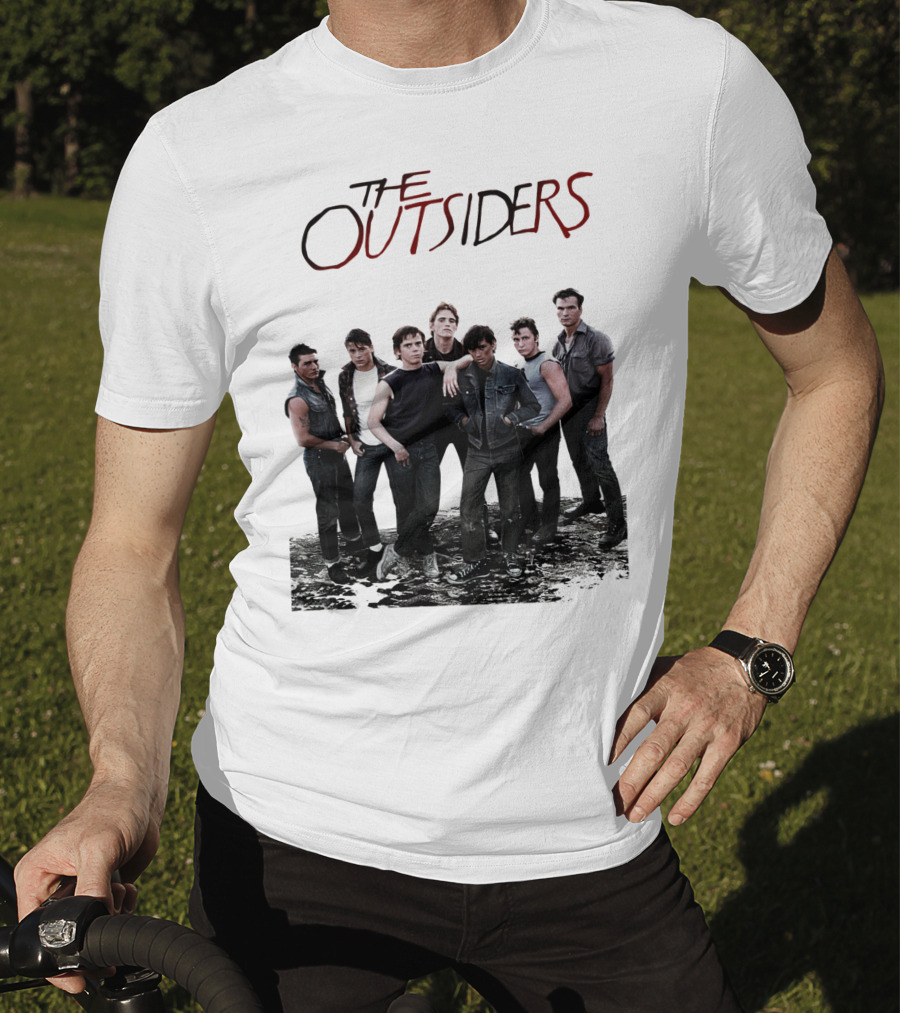 The Outsiders 1983 Movie Cast Photo Classic T-Shirt
