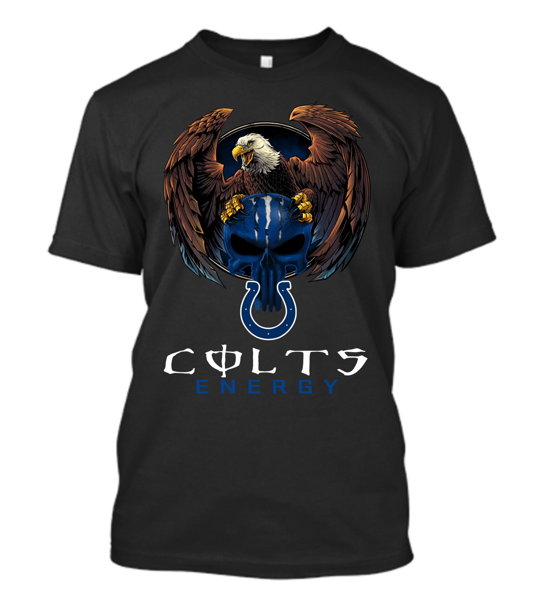 Colts Energy Eagle Skull T-Shirt