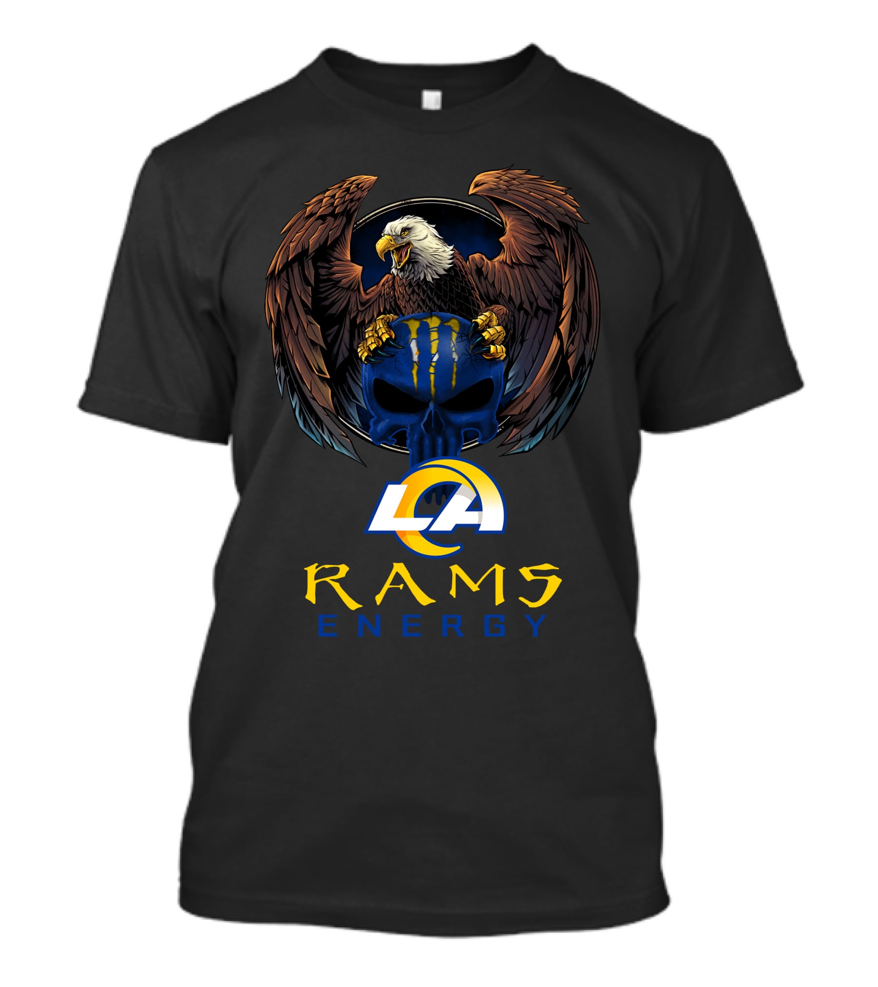La Rams Energy Eagle Skulls T-Shirt