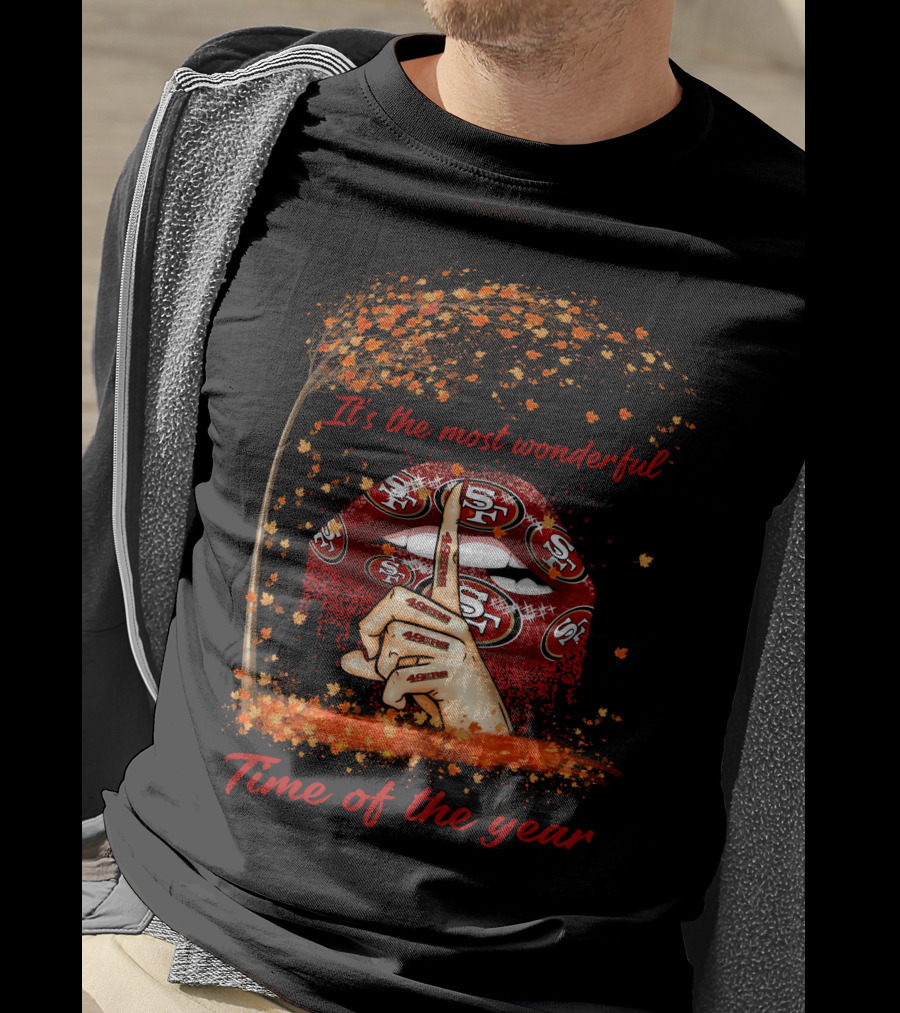 It's The Most Wonderful Time Of The Year Halloween Nfl San Francisco 49ers T-Shirt