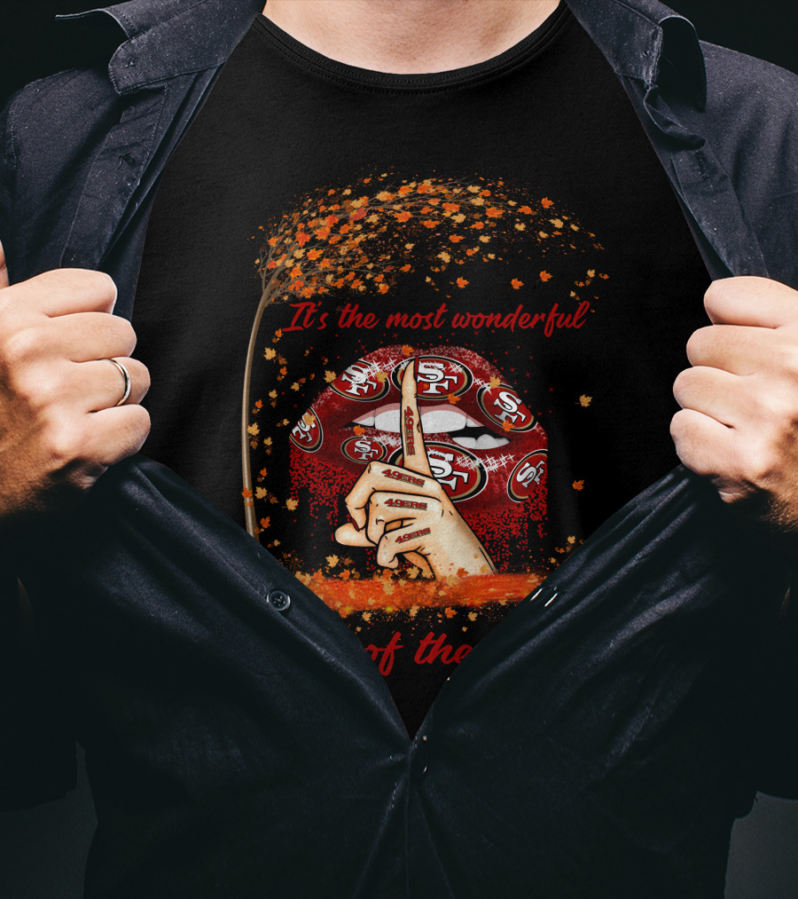It's The Most Wonderful Time Of The Year Halloween Nfl San Francisco 49ers T-Shirt