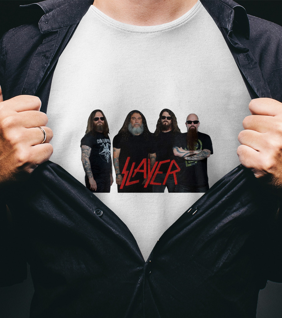 Slayer Classic Band Member Pose T-Shirt