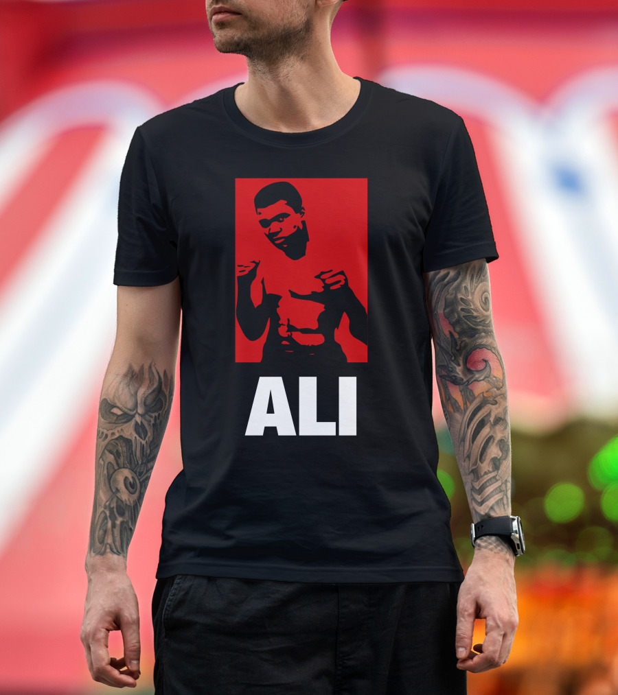 Ali Muhammad Iconic Boxer T-Shirt