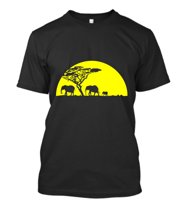 At At Elephant Safari Far From Home T-Shirt
