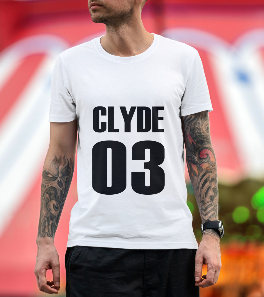 Clyde 03 Bold Number T-Shirt