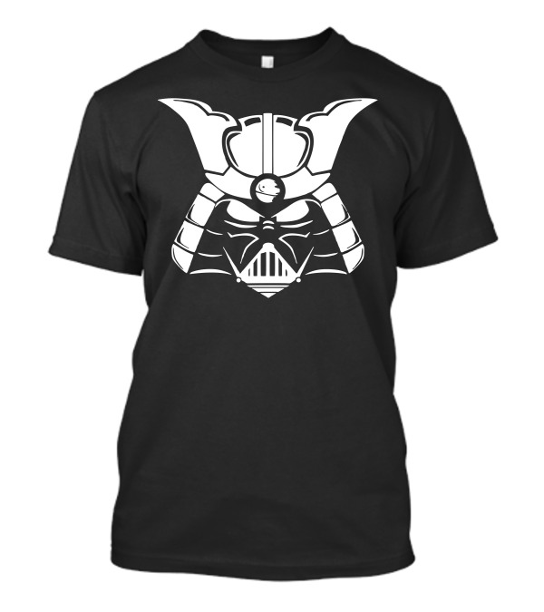 Darth Vader Samurai Helmet Fusion T-Shirt
