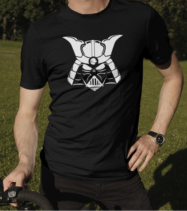 Darth Vader Samurai Helmet Fusion T-Shirt