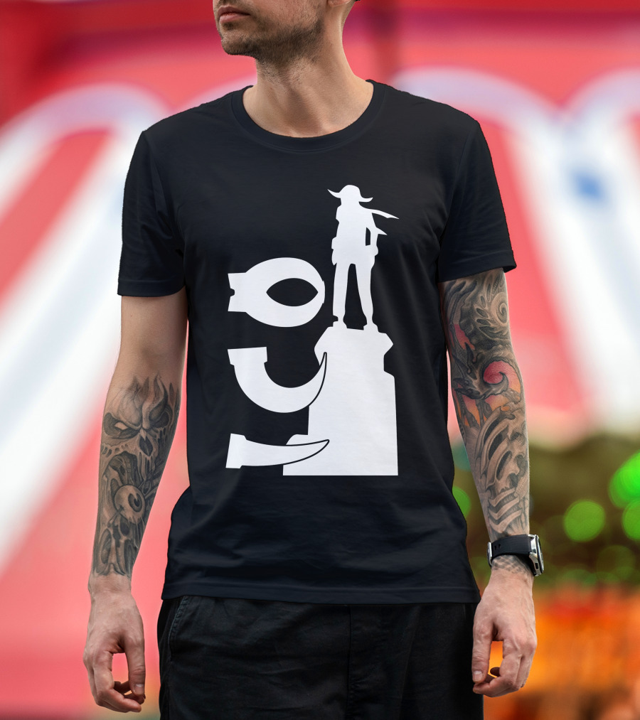 Ico Shadow of the Colossus Tribute Standing Figure T-Shirt
