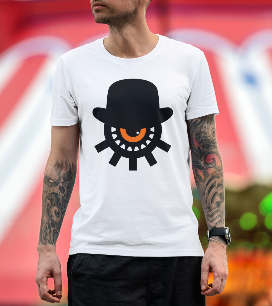 Droog Clockwork Orange Eye Bowler Hat T-Shirt