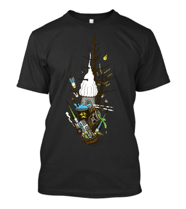 In A Nutshell Surreal Mix Of Everyday Objects And Nature T-Shirt
