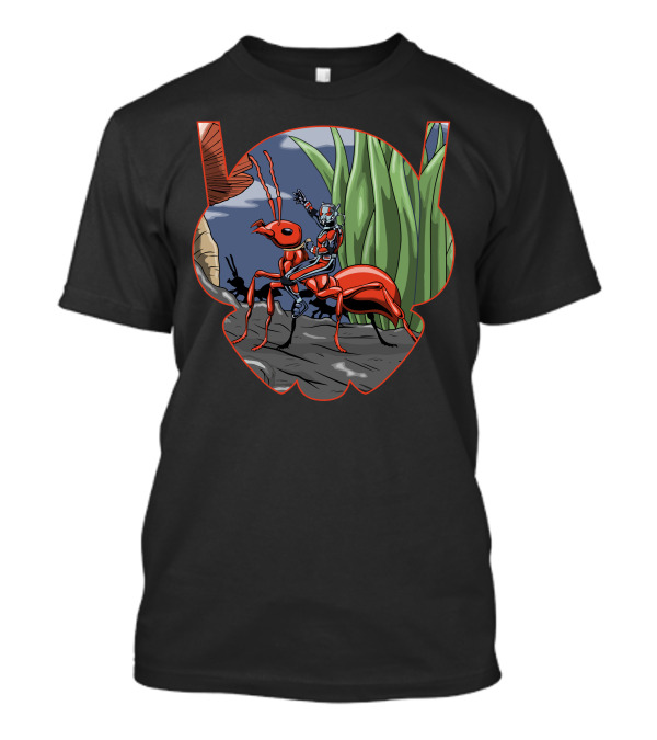 Scott Lang Riding Giant Ant Adventure In The Backyard T-Shirt