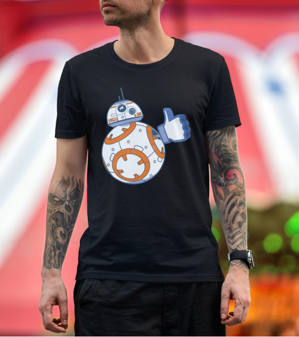 Premium T-Shirt: BB8 Thumbs Up Likes It T-Shirt BB8 Thumbs Up Likes It T-Shirt