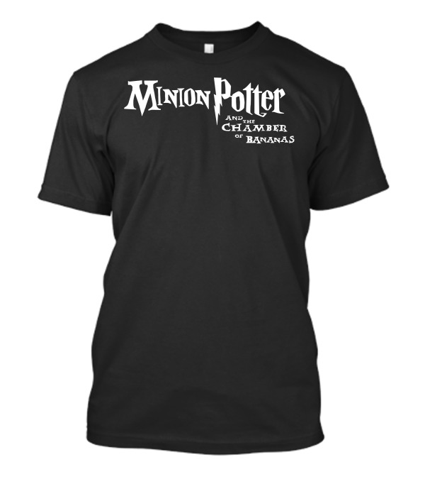 Minion Potter And The Chamber Of Bananas Crossover T-Shirt