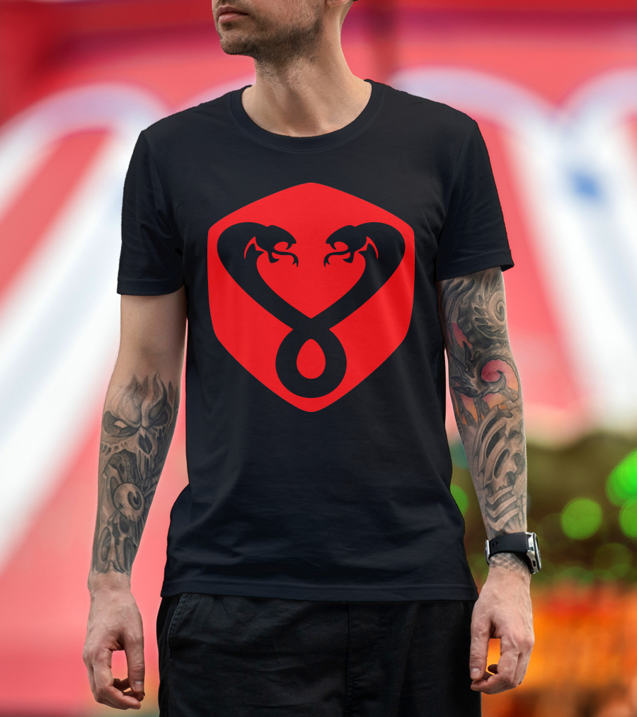 Mumm Ra Twin Serpent Shield Emblem T-Shirt