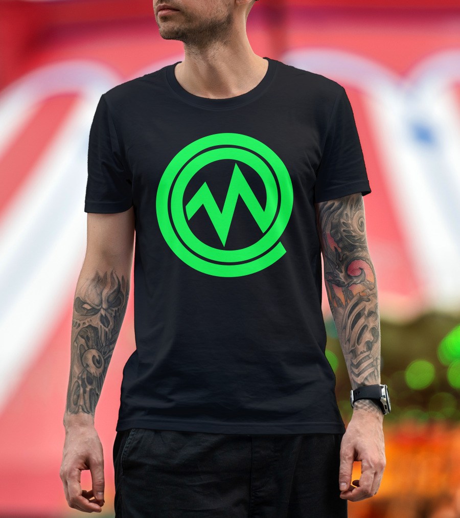 Marsimoto Marsi Green Spiral M T-Shirt