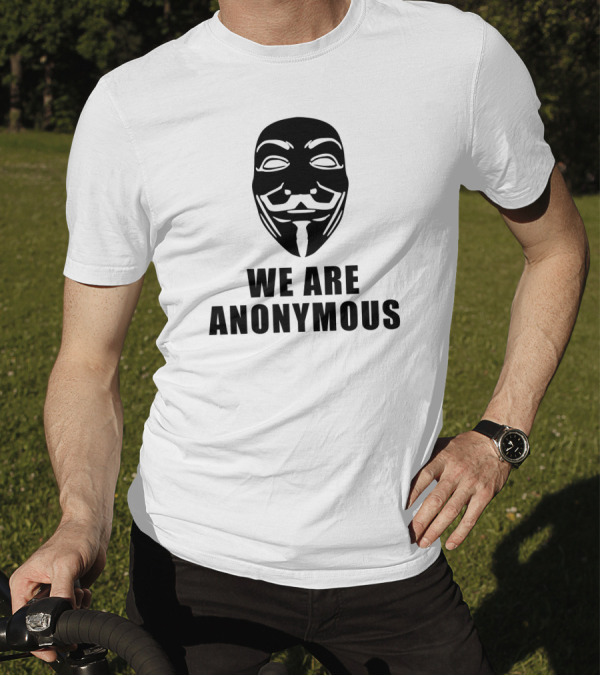 We Are Anonymous V For Vendetta Hacker Pipa Sopa Acta T-Shirt