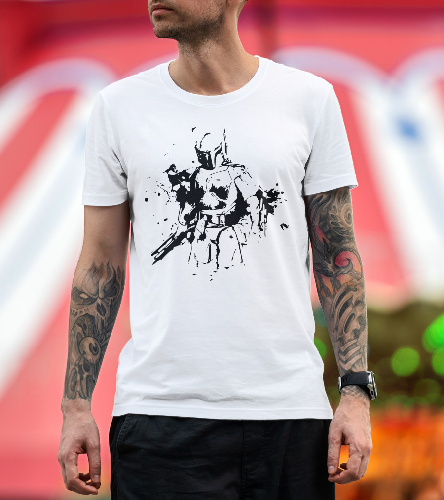 Boba Fett Star Wars Mandalorian Armor T-Shirt