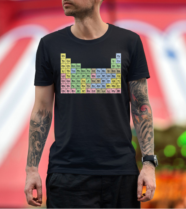 Premium T-Shirt: Eh To Canuck Periodic Table Elements of Canadian Culture T-Shirt Eh To Canuck Periodic Table Elements of Canadian Culture T-Shirt