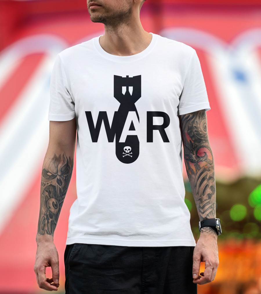 WAR Bomb Skull T-Shirt