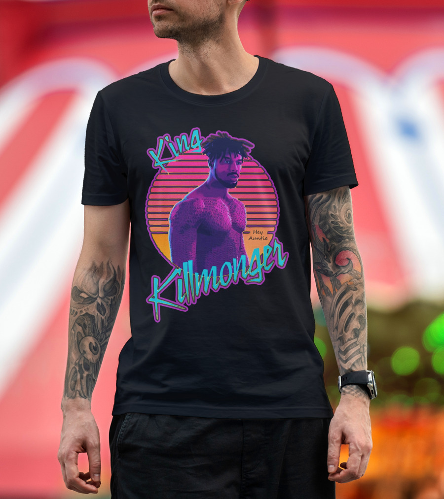 King Killmonger Hey Auntie T-Shirt