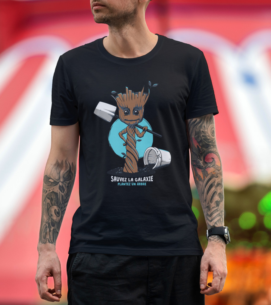 Sauvez La Galaxie Plantez Un Arbre T-Shirt