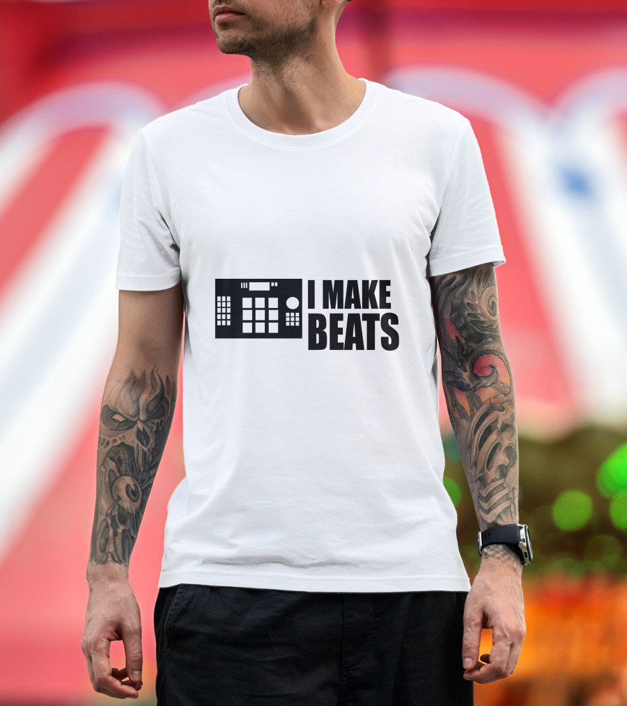 I Make Beats Music Production Pad T-Shirt