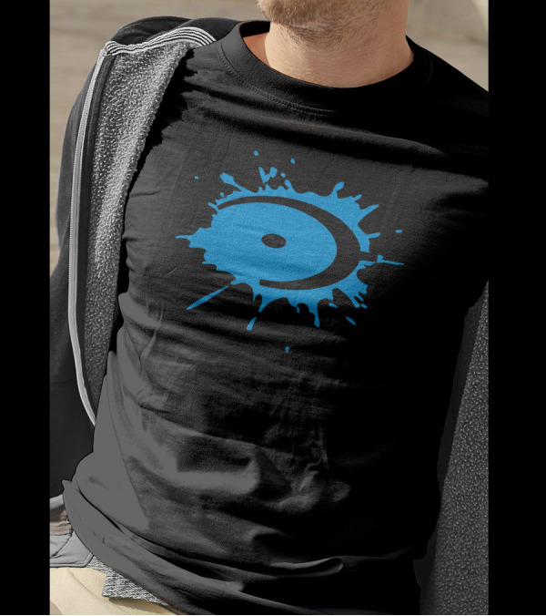 Halo Combat Evolved Blue Splat T-Shirt