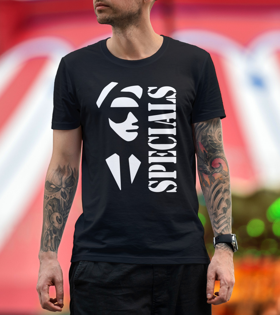 The Specials Ska Music Iconic Monochrome Suit and Fedora T-Shirt