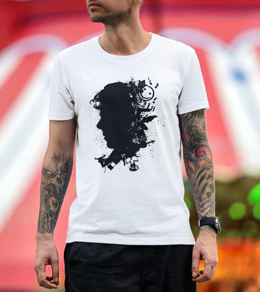 221B Silhouette with Mystery Elements T-Shirt
